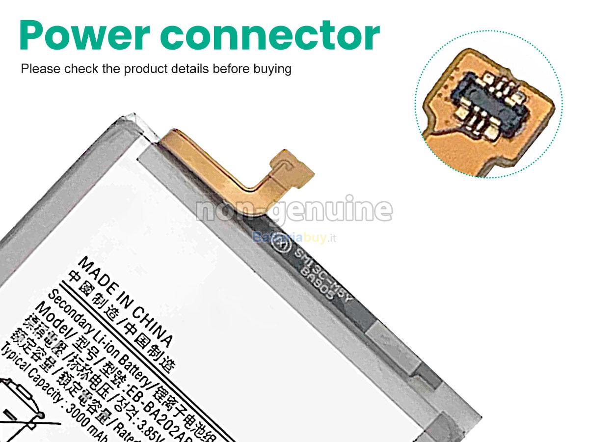 Batteria per Samsung EB-BA202ABU