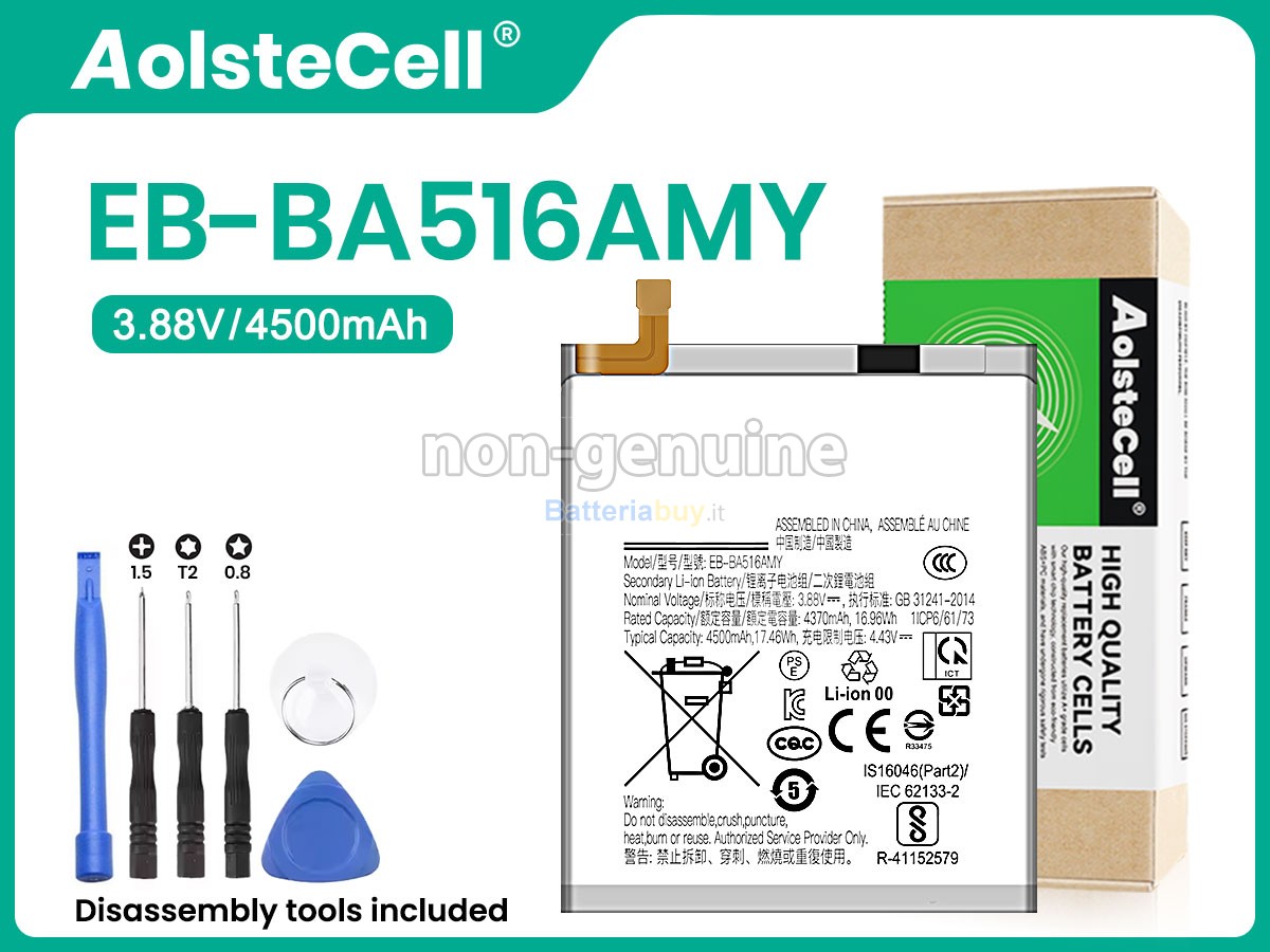 Batteria per Samsung A516N