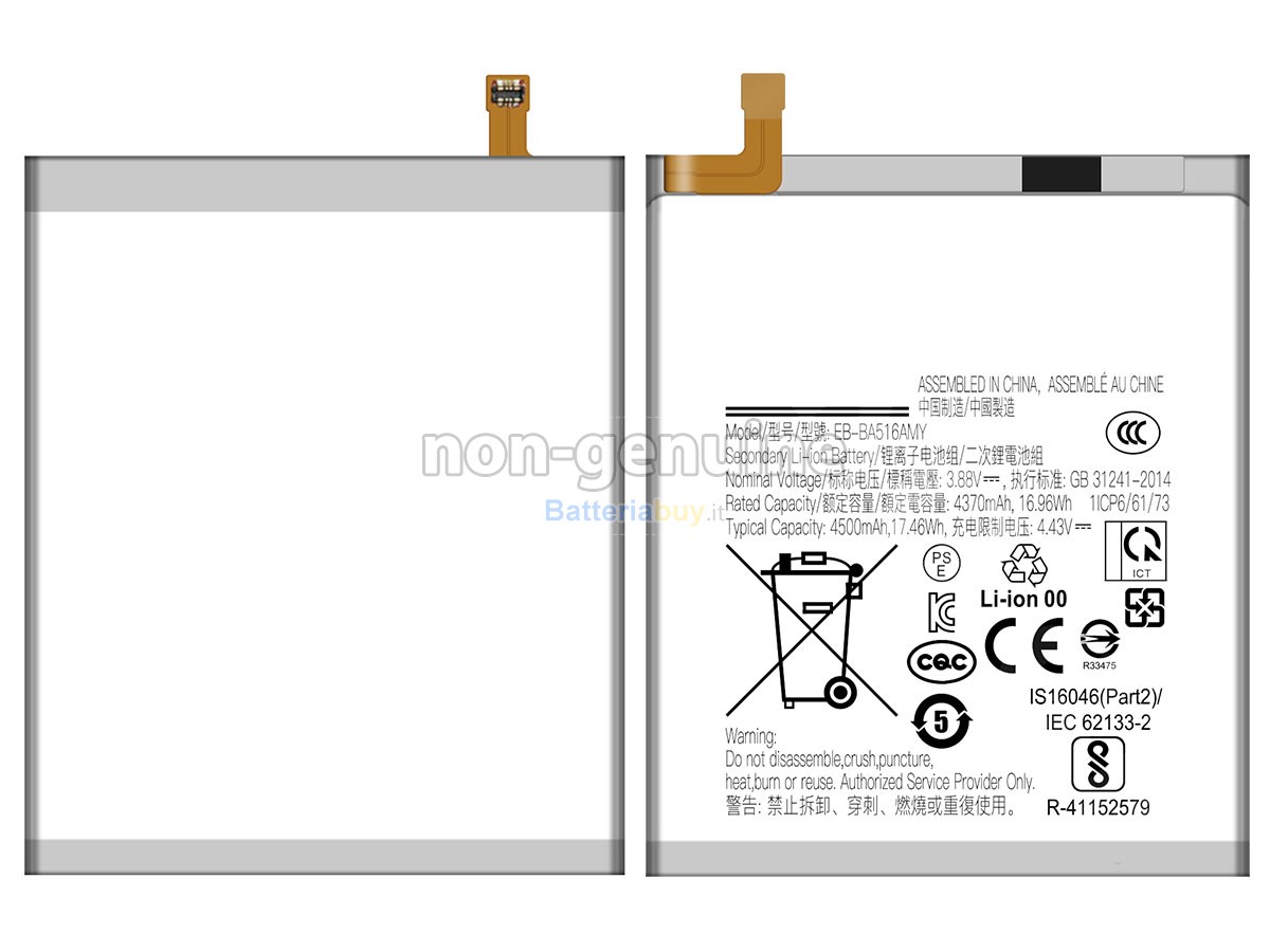 Batteria per Samsung A516N