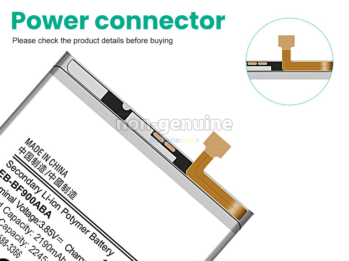 Batteria per Samsung EB-BF900ABA