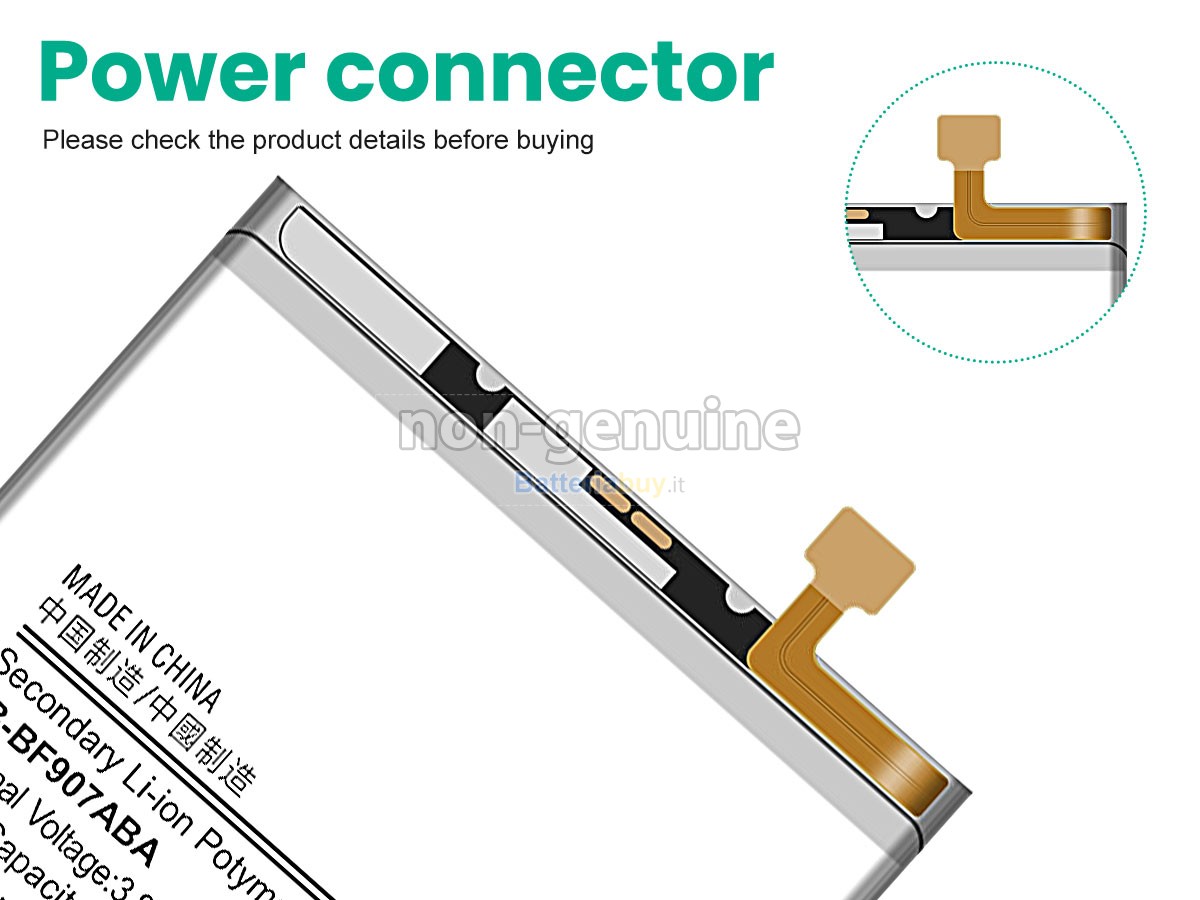 Batteria per Samsung EB-BF907ABA