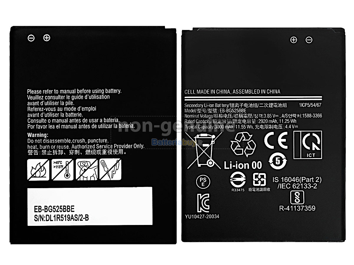Batteria per Samsung SM-G525N