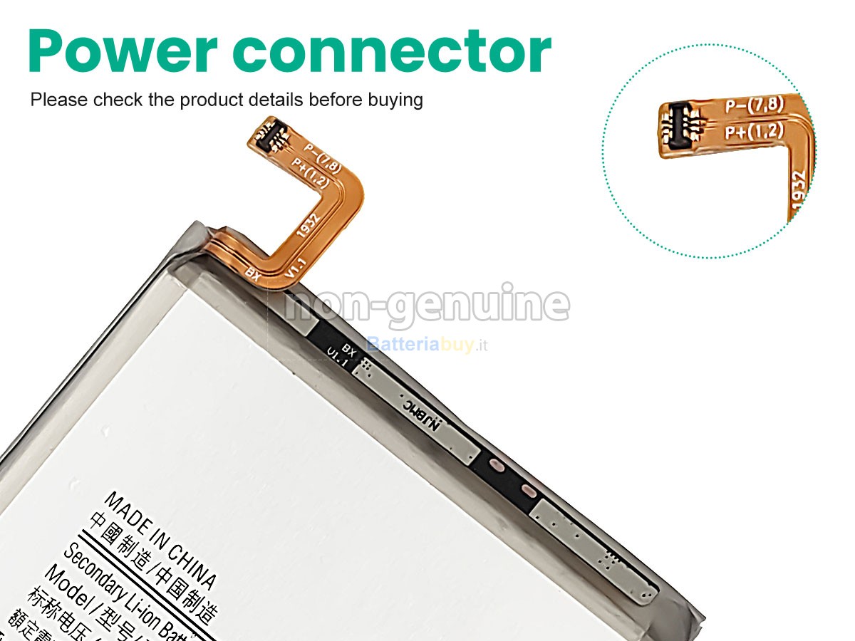 Batteria per Samsung SM-G9770 SM-G977U