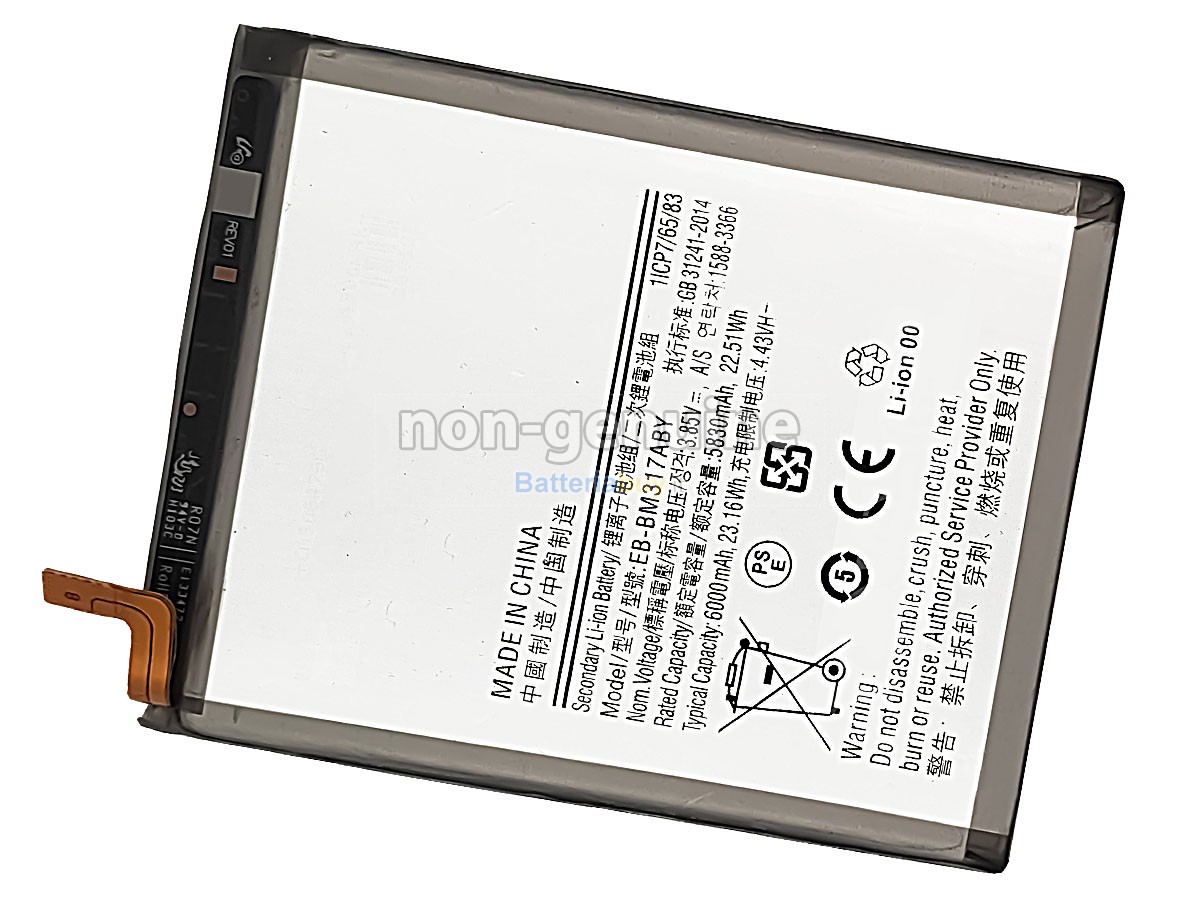 Batteria per Samsung GALAXY M31S SM-M317F