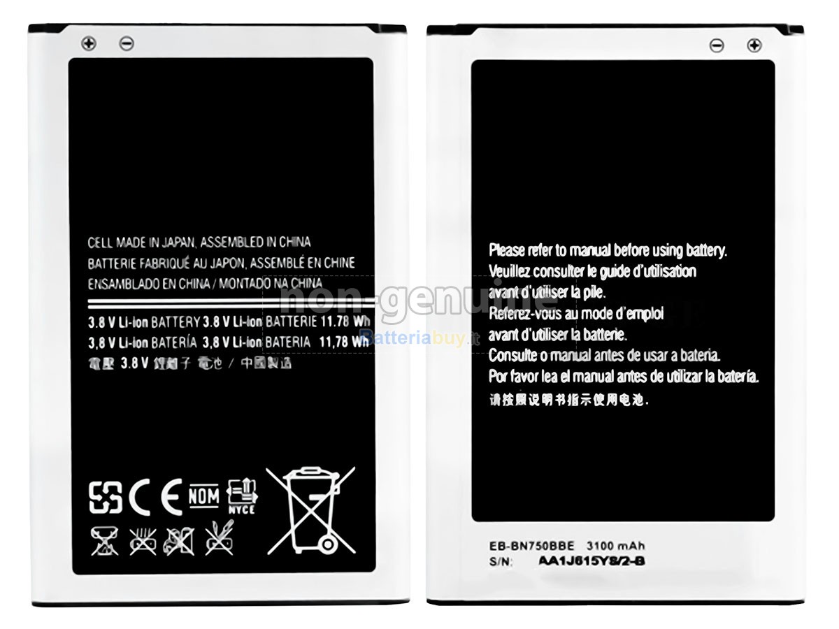 Batteria per Samsung EB-BN750BBE