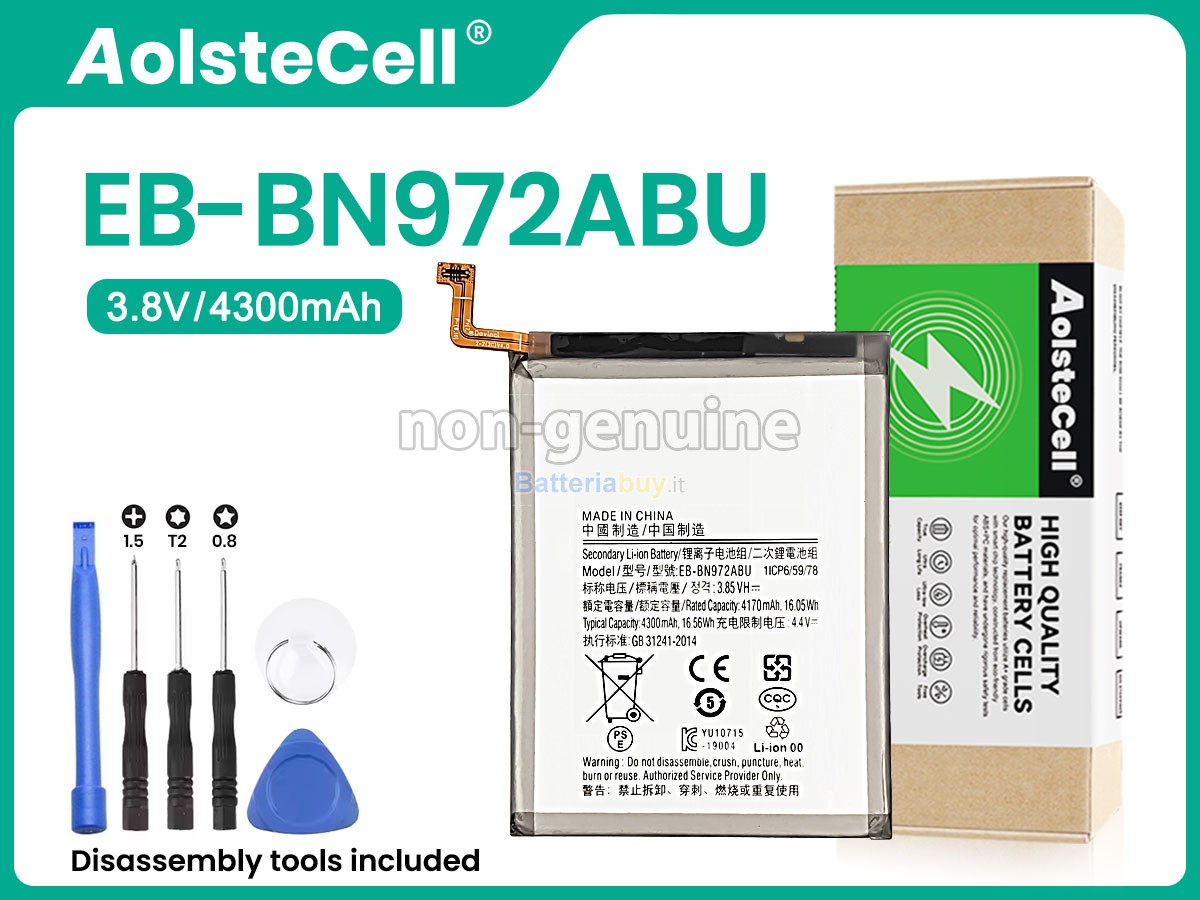 Batteria per Samsung NOTE 10+