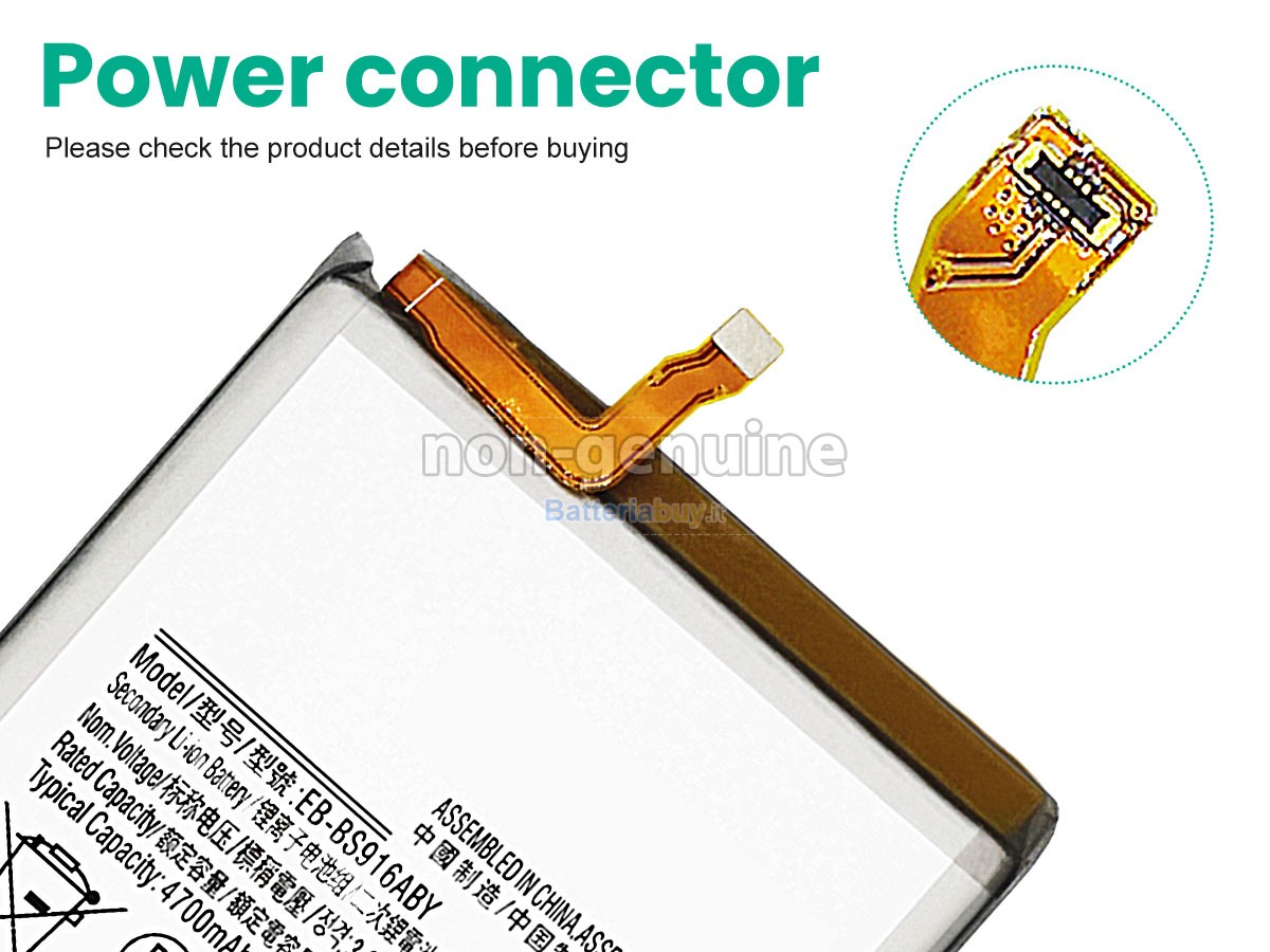 Batteria per Samsung GALAXY S23 PLUS SM-S916N
