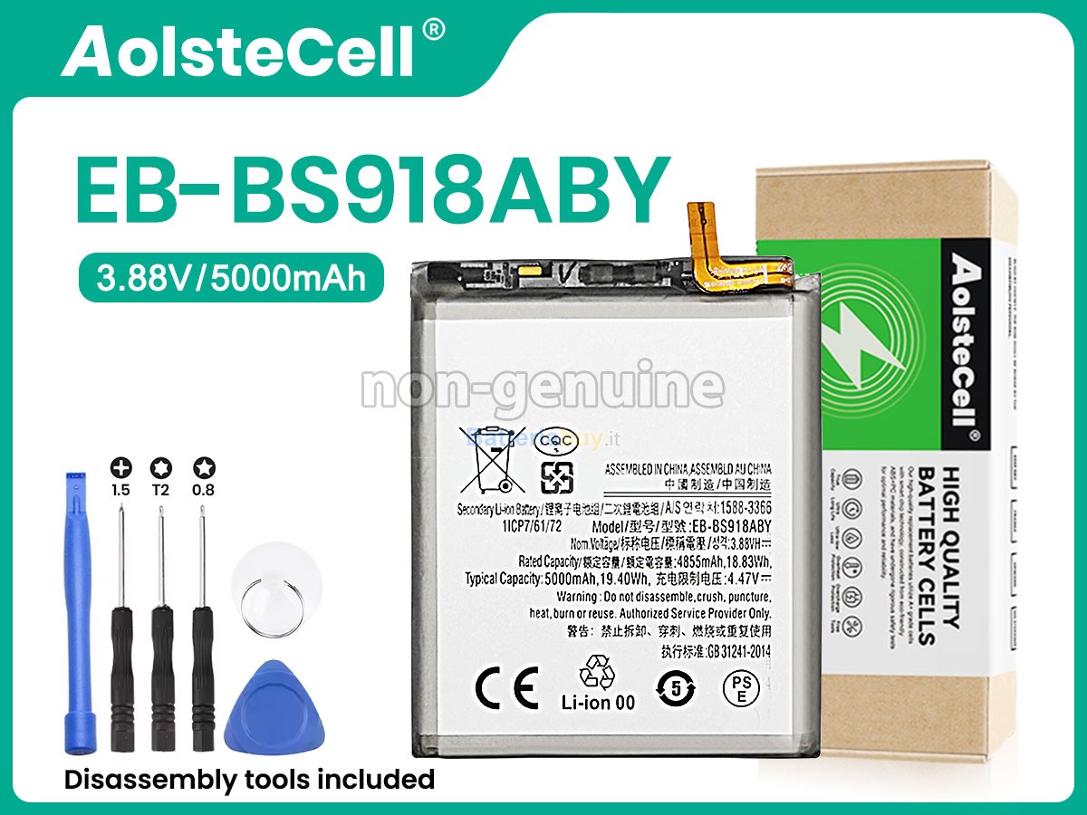 Batteria per Samsung GALAXY S23 ULTRA SM-S918U1