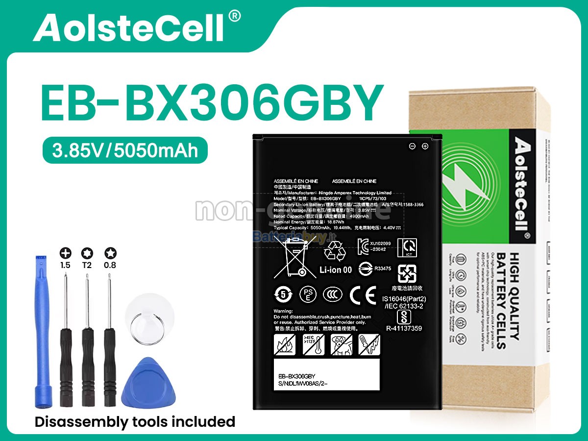 Batteria per Samsung Galaxy TAB ACTIVE5 SM-X30