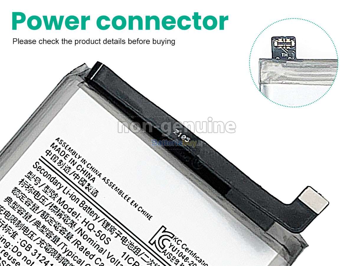 Batteria per Samsung A02S