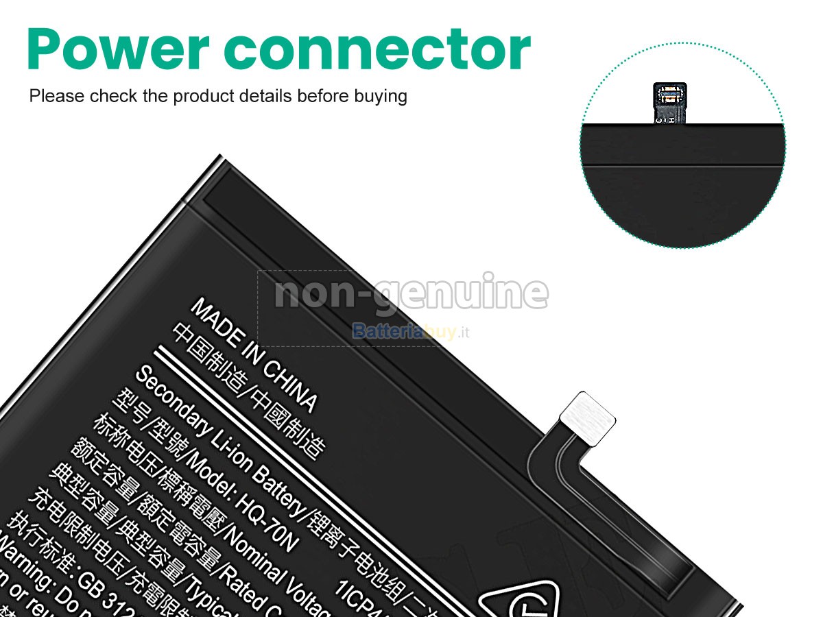 Batteria per Samsung GALAXY A11 SM-A115M/DS
