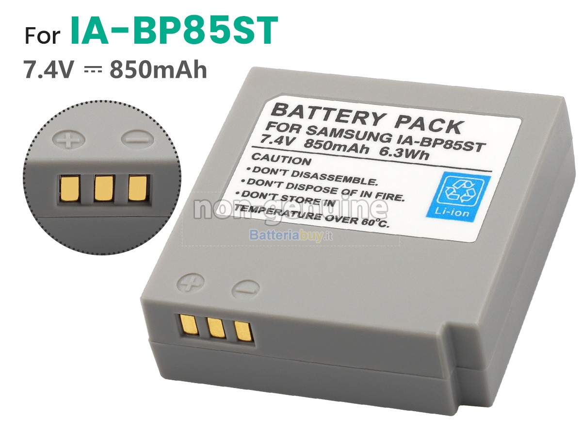 Batteria per Samsung VP-MX25