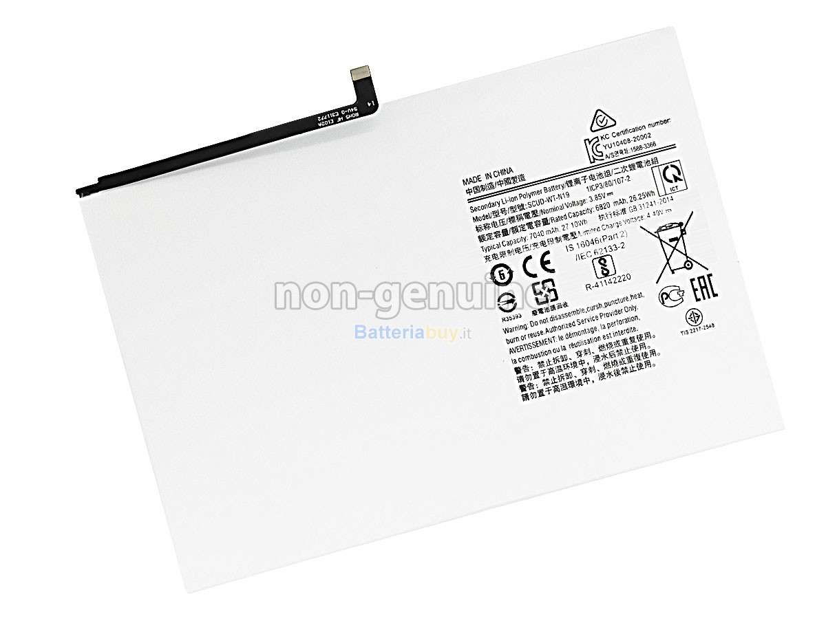 Batteria per Samsung Galaxy TAB A7 10.4 2020