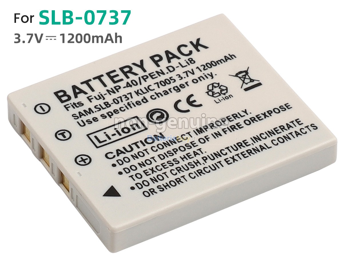 Batteria per Samsung SLB-0737