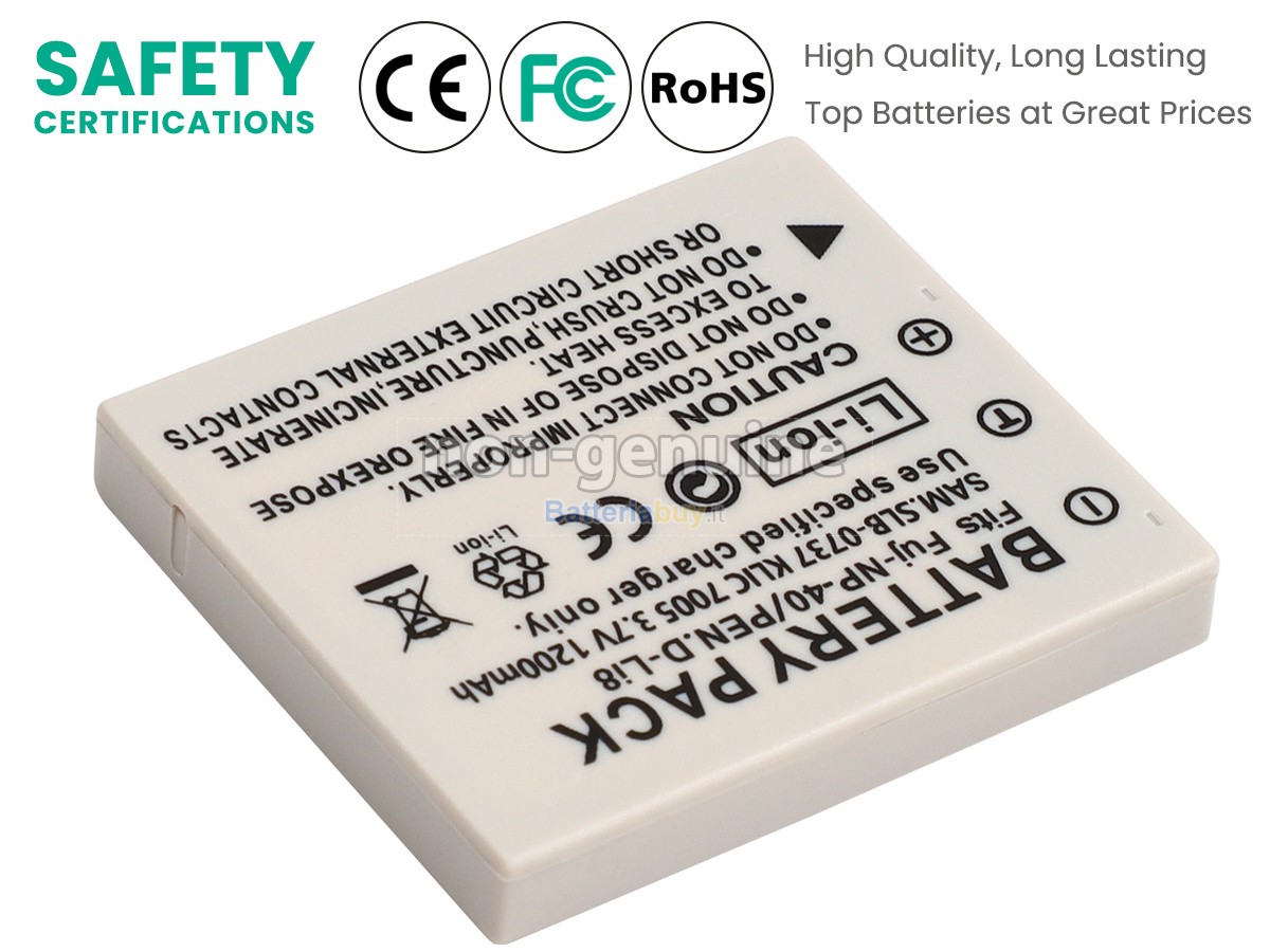 Batteria per Samsung SLB-0737