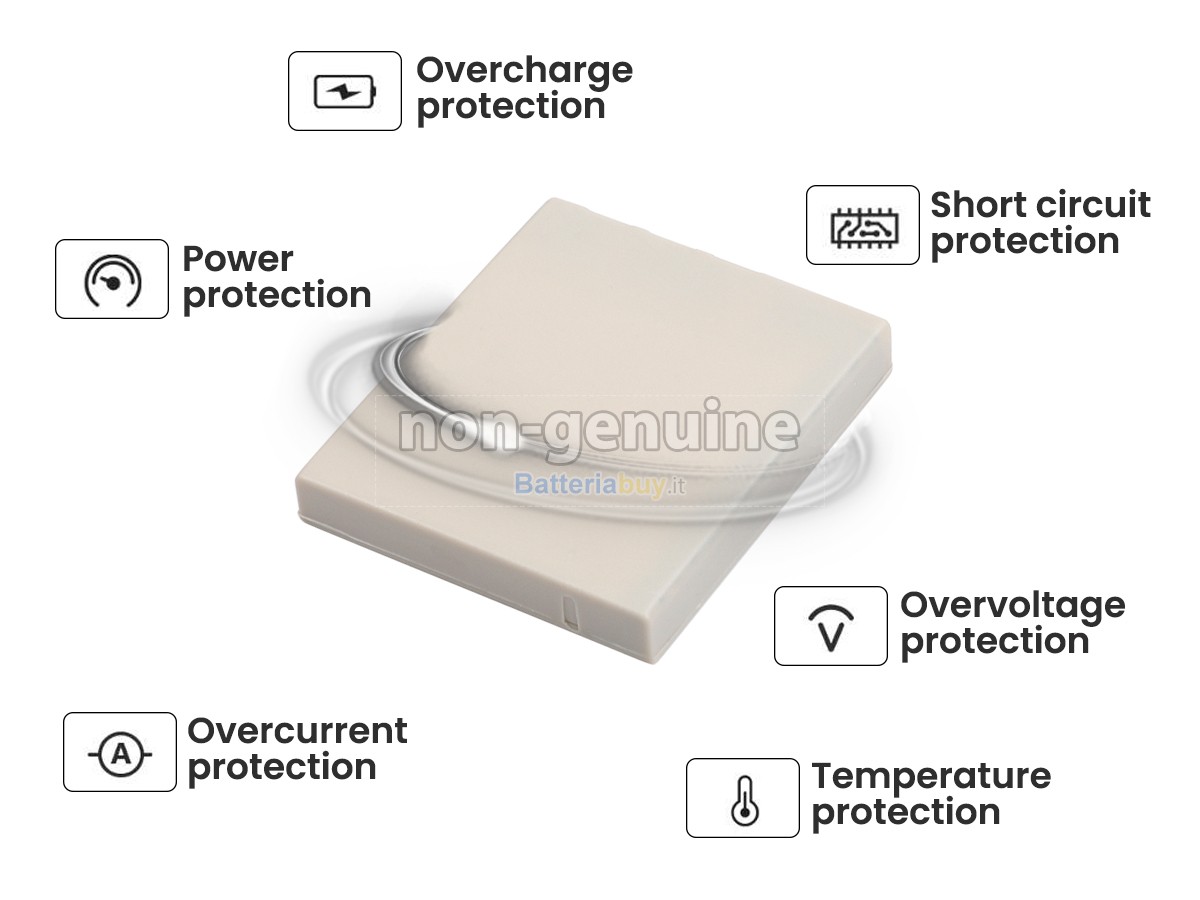 Batteria per Samsung SLB-0737