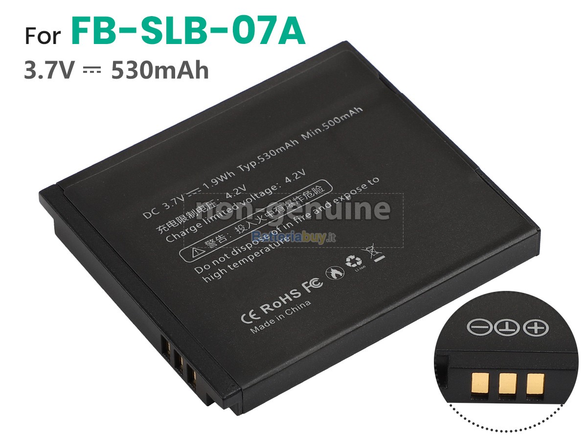 Batteria per Samsung SLB-07