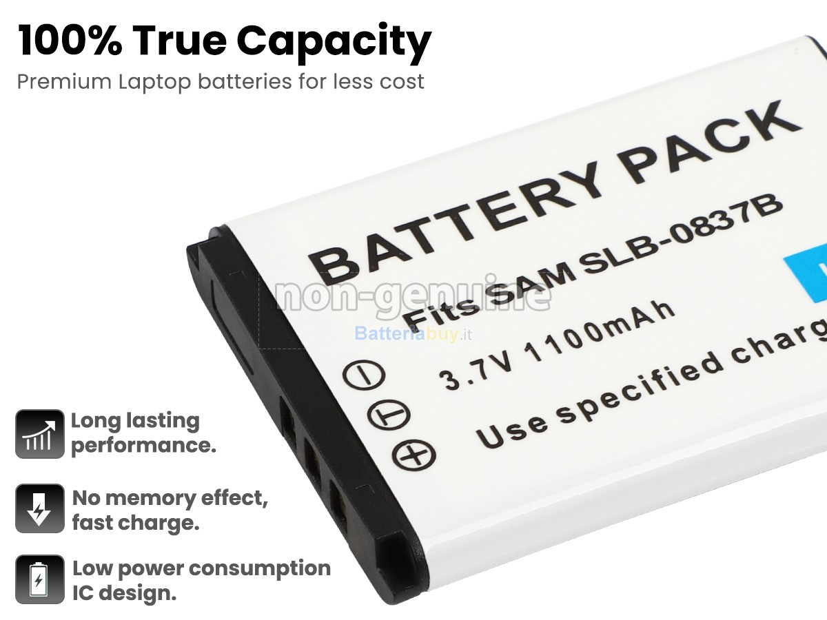 Batteria per Samsung DIGIMAX L85T