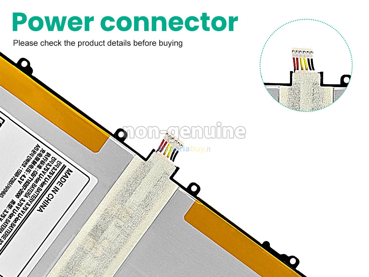 Batteria per Samsung GT-P8110
