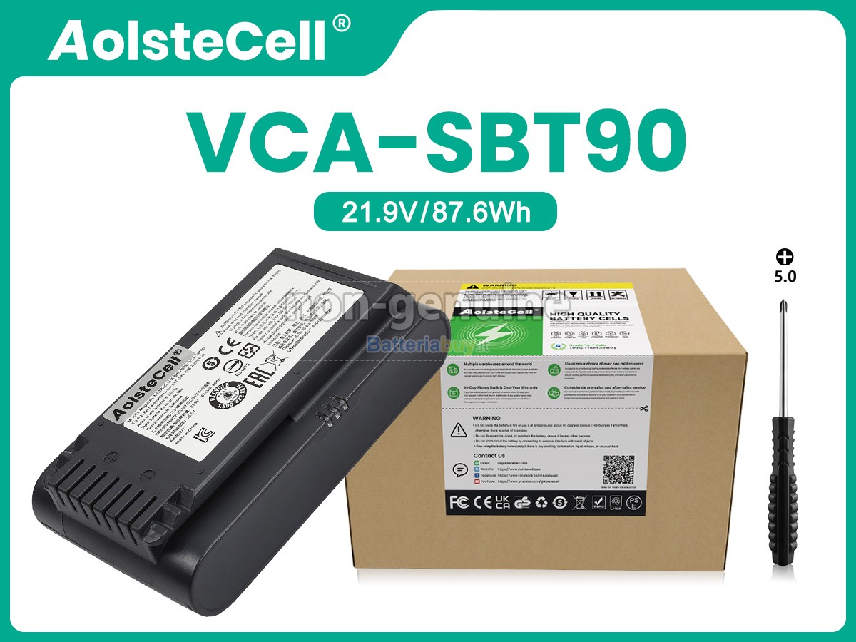 Batteria per Samsung VS20T7511T5/AA
