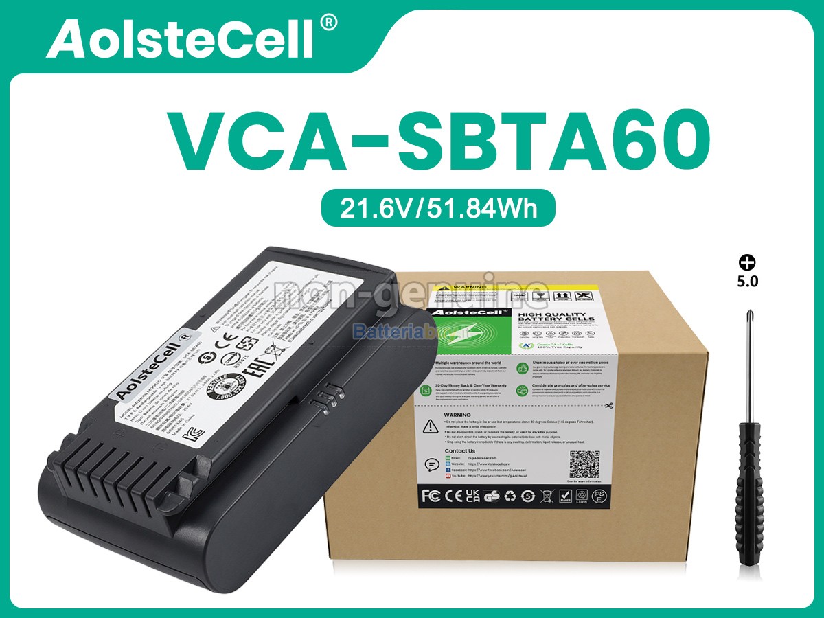 Batteria per Samsung VCA-SBTA60