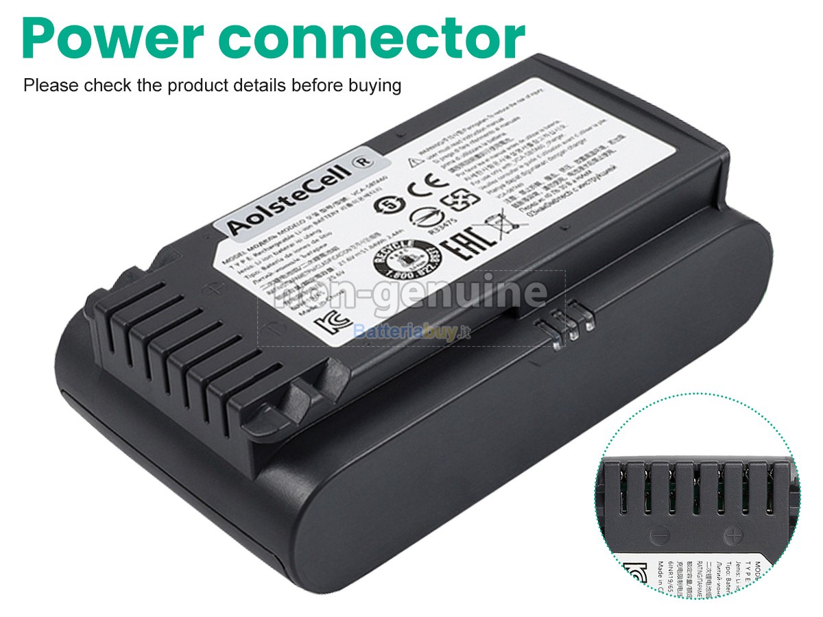 Batteria per Samsung VS20T7511T5/AA
