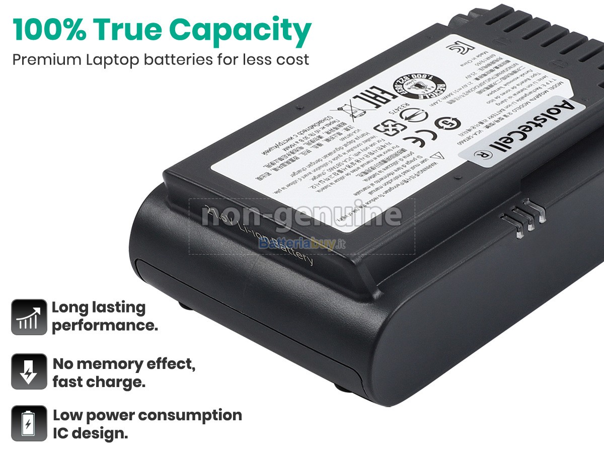 Batteria per Samsung VS20T7511T5/AA