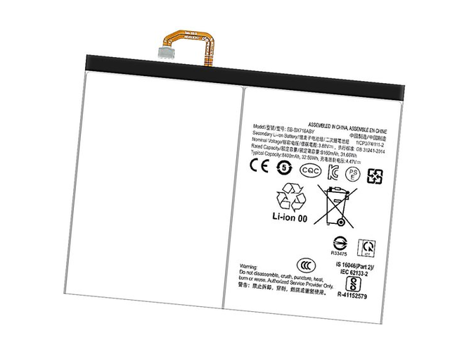 Batteria Samsung Galaxy Tab S9 SM-X710