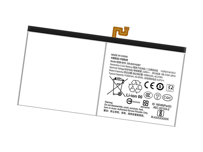Batteria Samsung Galaxy Tab S8 Ultra SM-X900