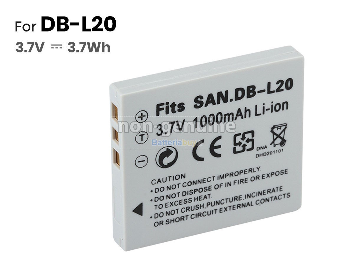 Batteria per Sanyo DBL20