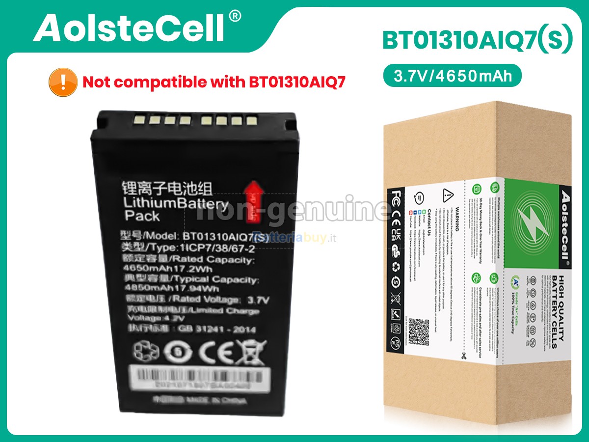 Batteria per Seuic BT01310AIQ7(S)