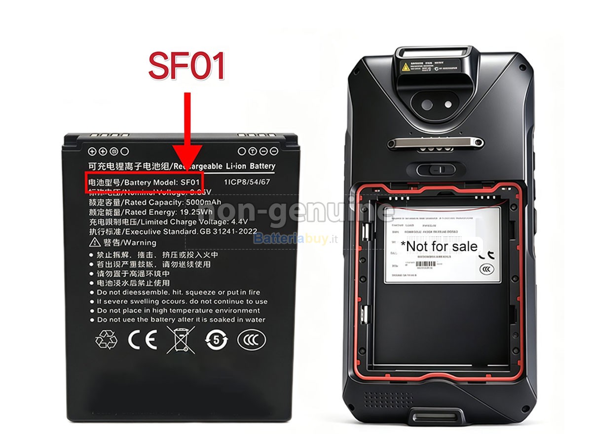 Batteria per SF HHT8FA