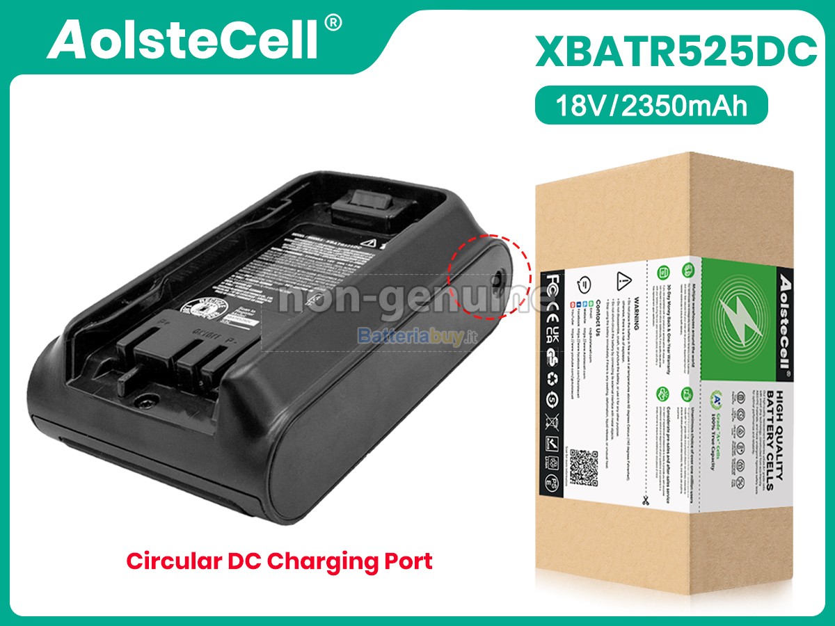 Batteria per Shark XBATR525DC