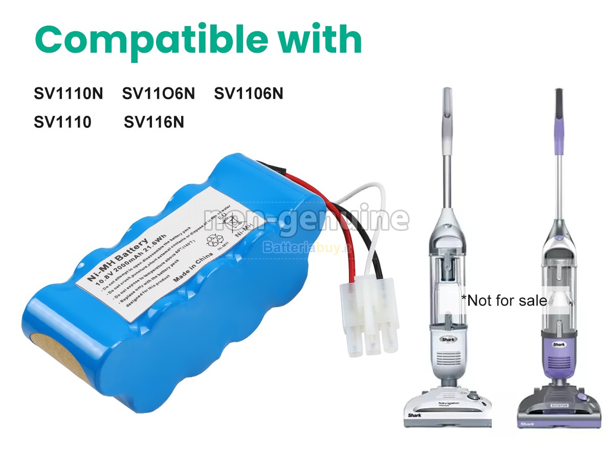 Batteria per Shark SV116N