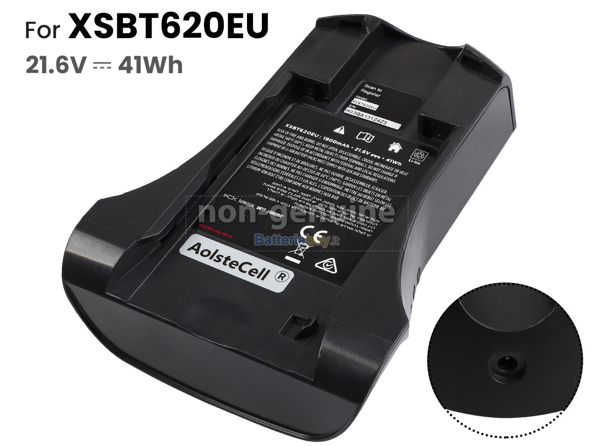 Batteria per Shark XSBT620AS
