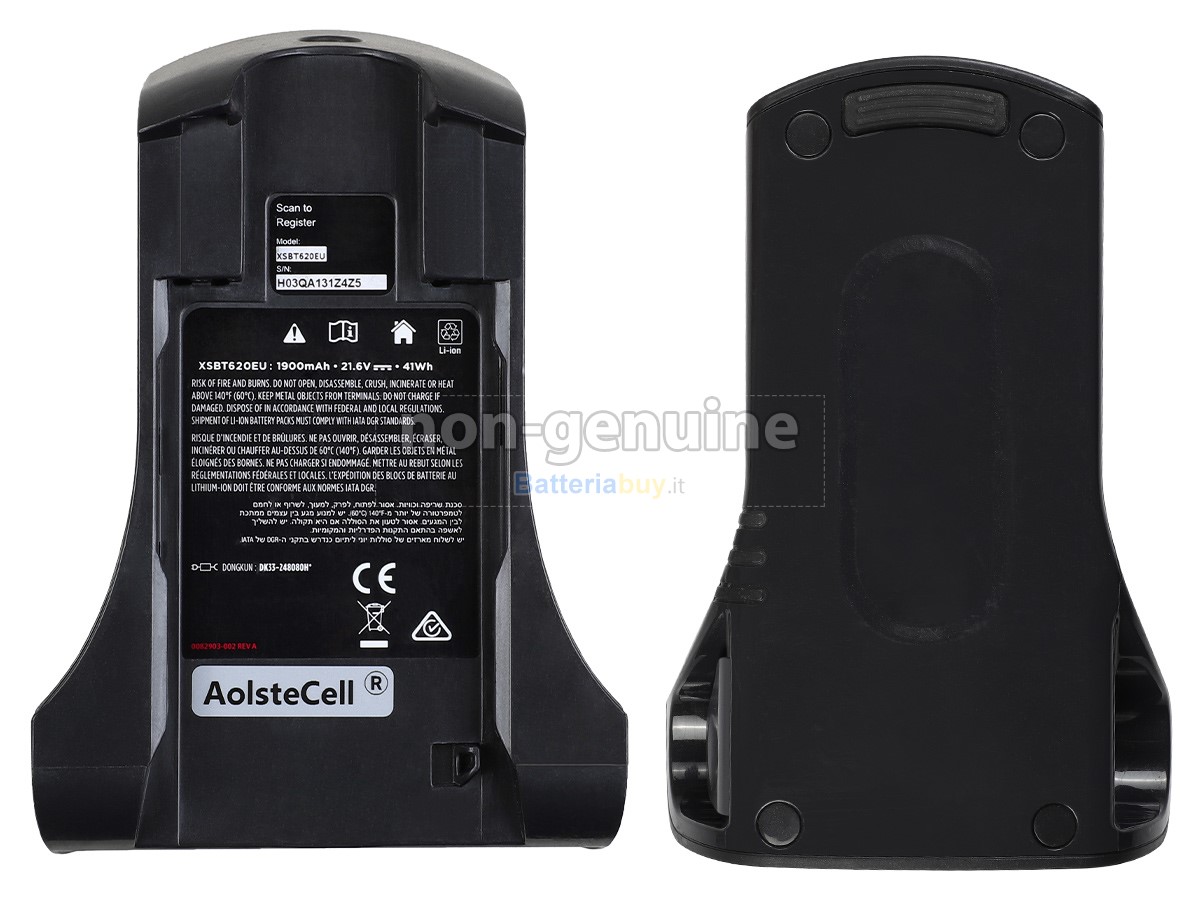 Batteria per Shark XSBT620AS