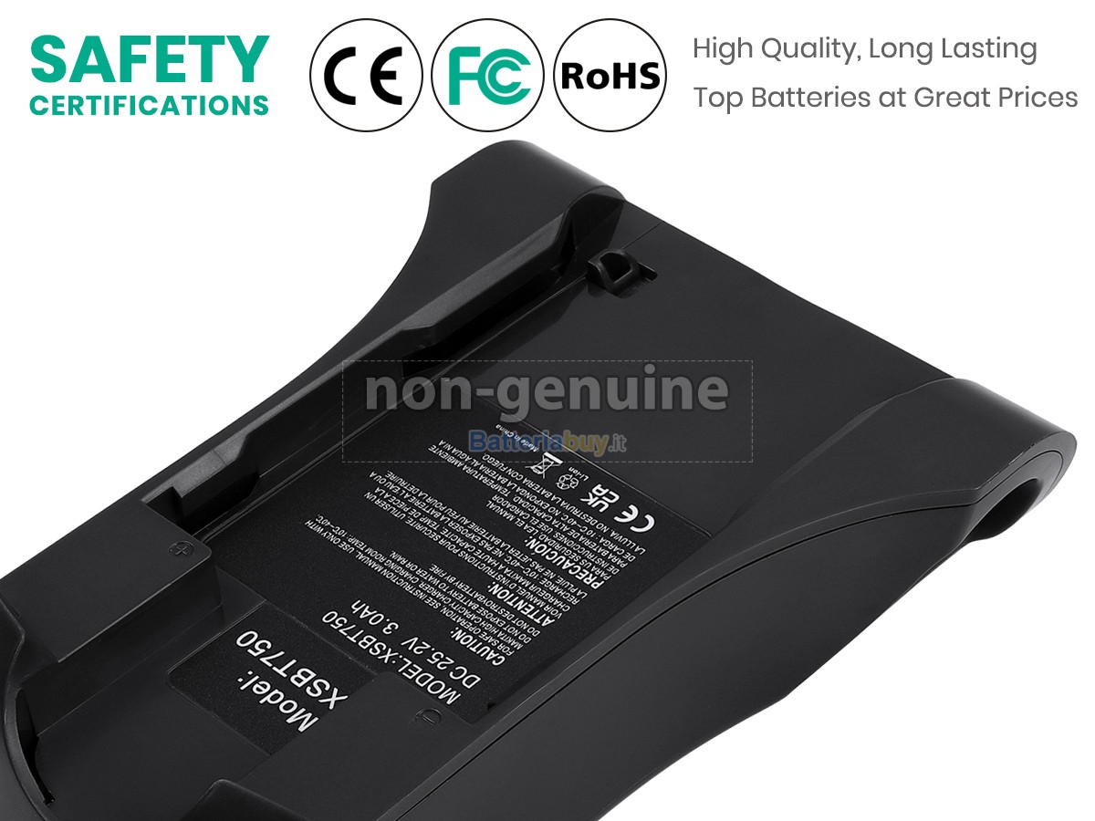 Batteria per Shark VERTEX IZ483H