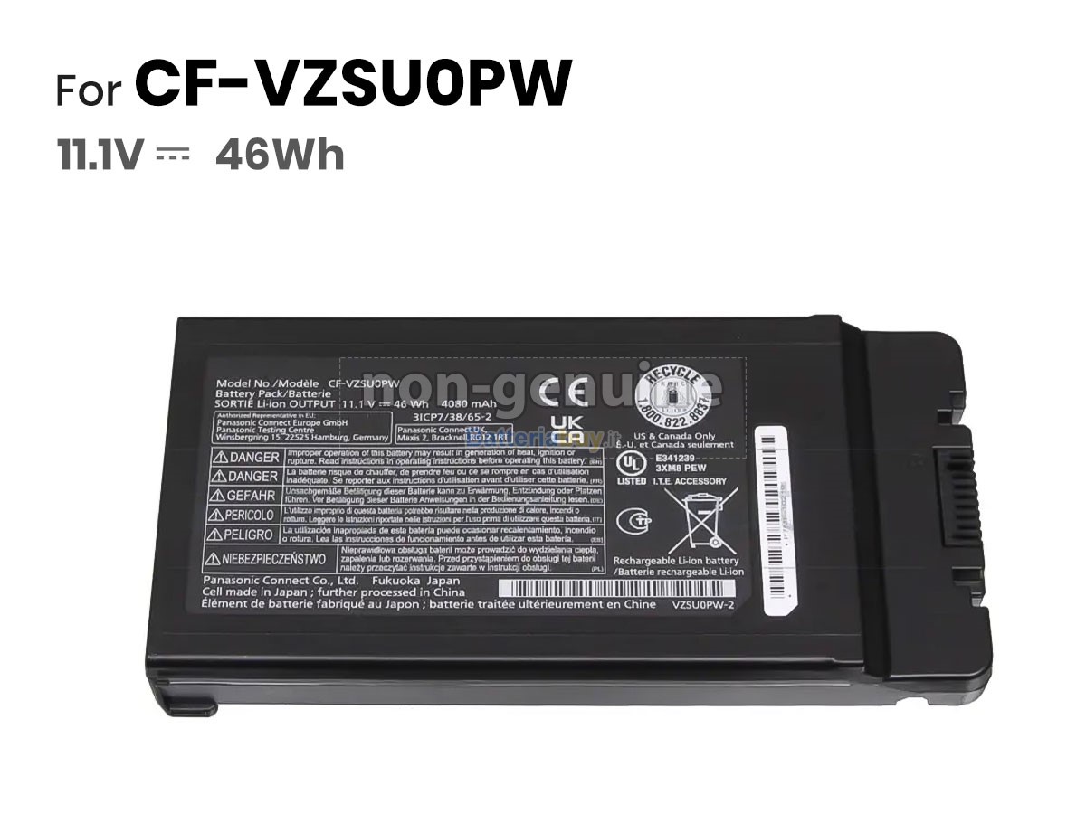Batteria per Sony CF-VZSU0PW