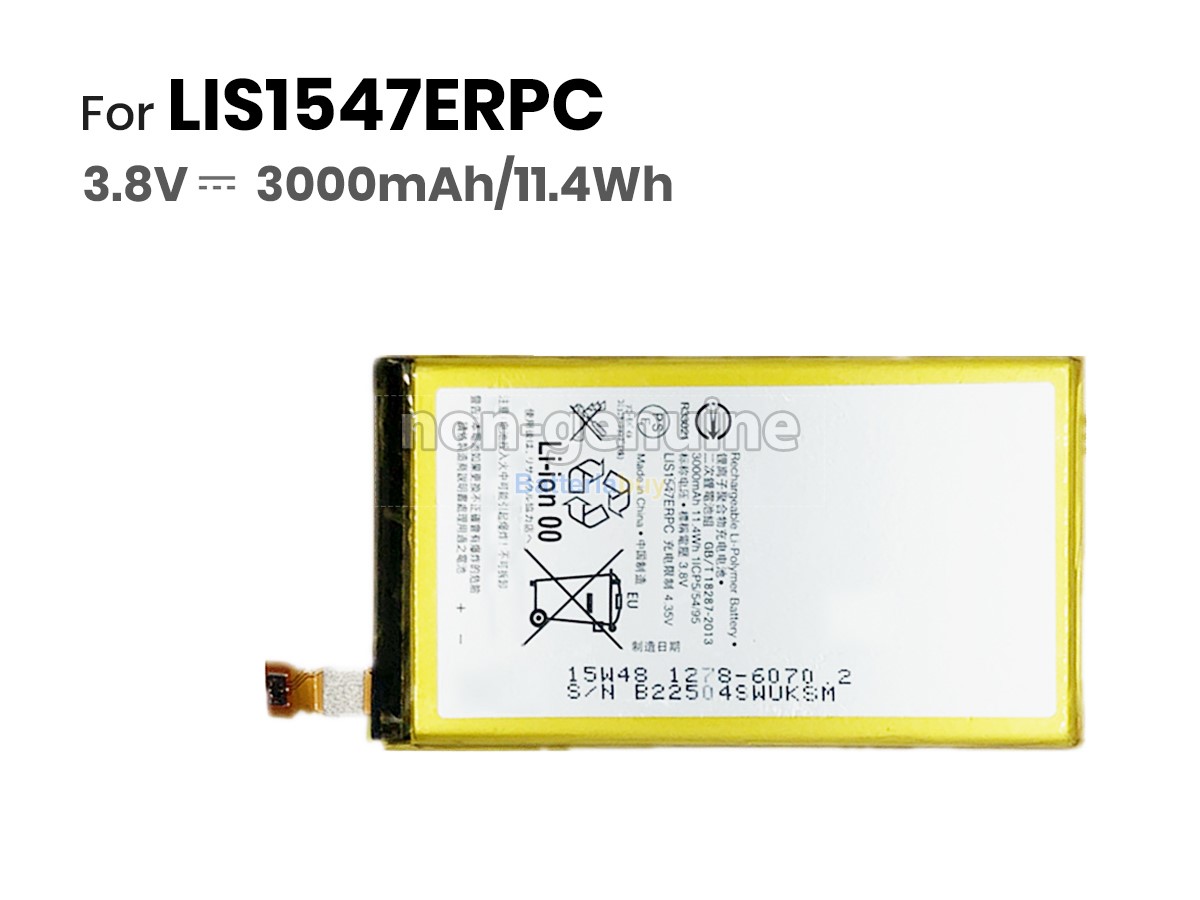 Batteria per Sony XPERIA Z2A D6563
