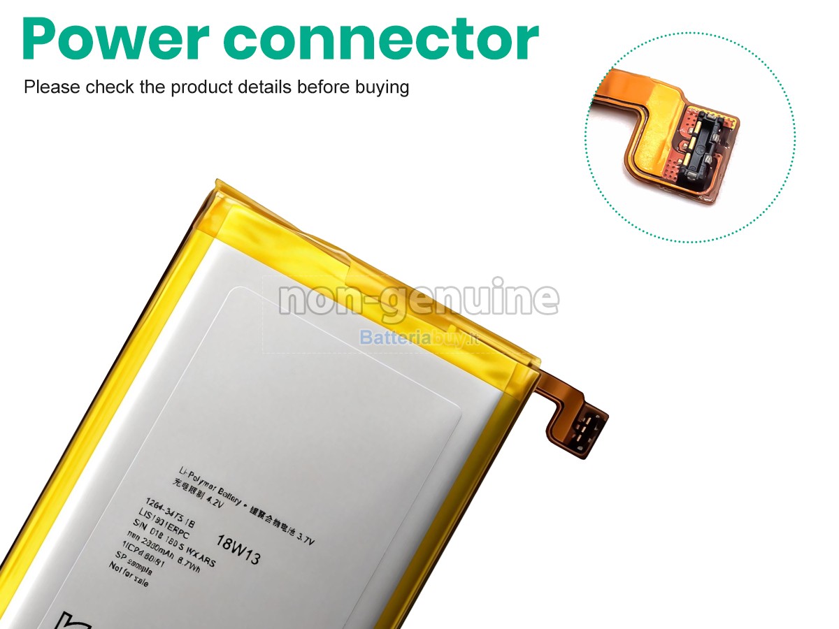 Batteria per Sony C6502