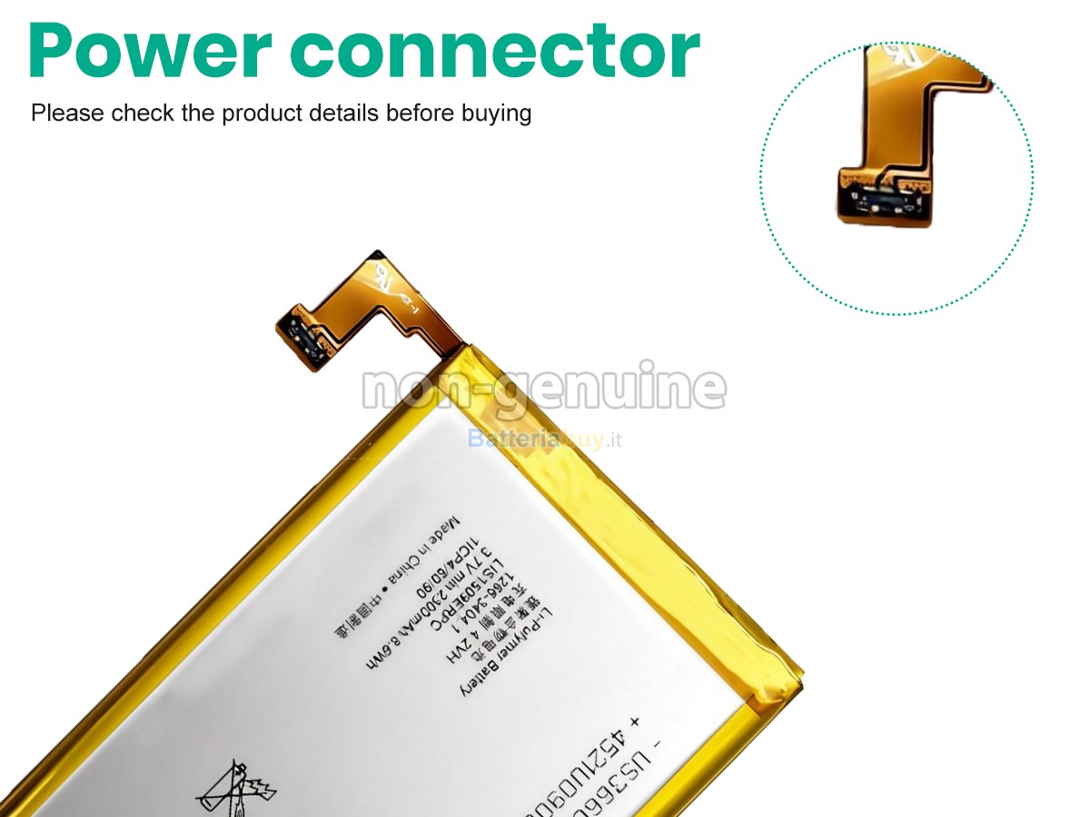 Batteria per Sony C5302