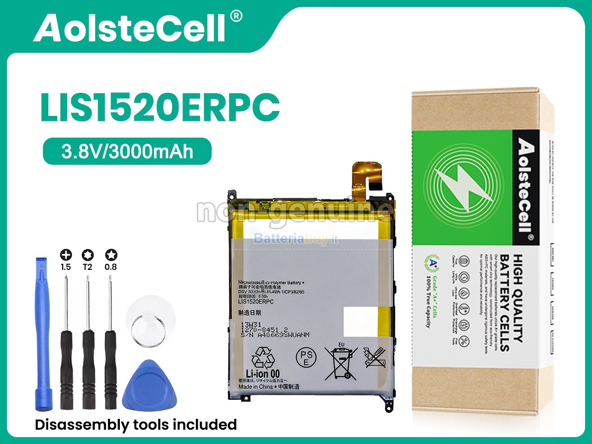 Batteria per Sony LIS1520ERPC