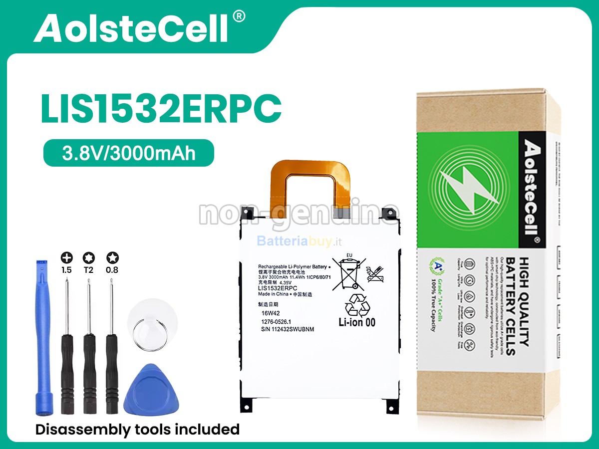 Batteria per Sony L1S1532ERPC