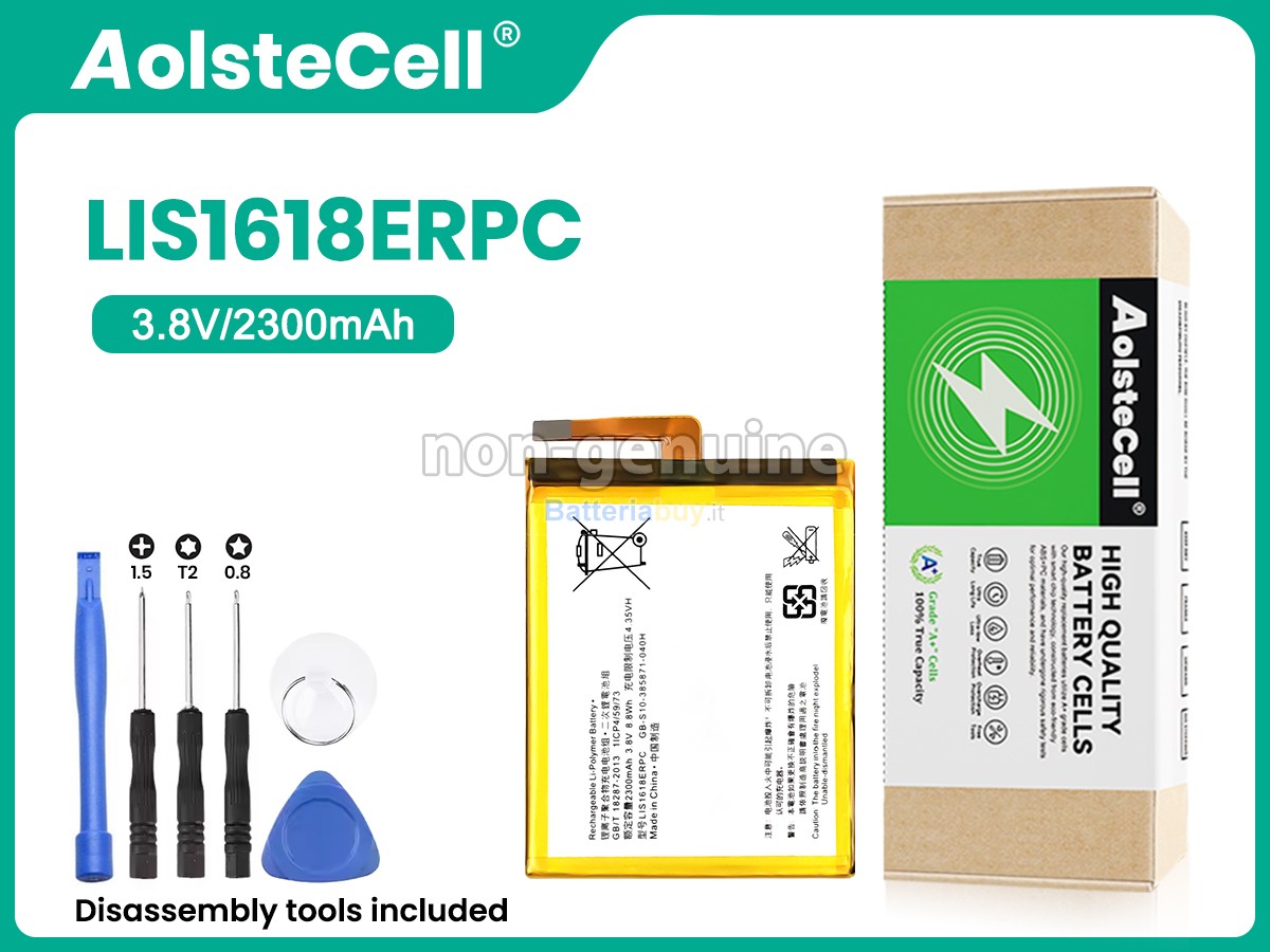 Batteria per Sony L1S1618ERPC