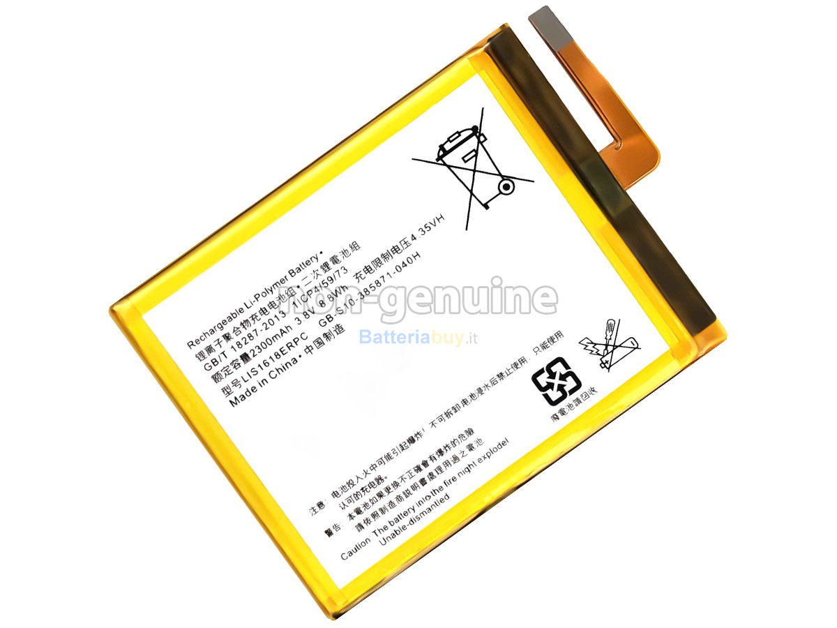 Batteria per Sony L1S1618ERPC