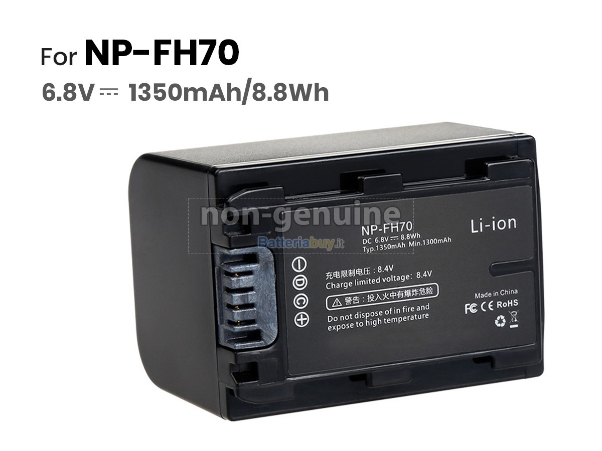 Batteria per Sony DCR-SR200E