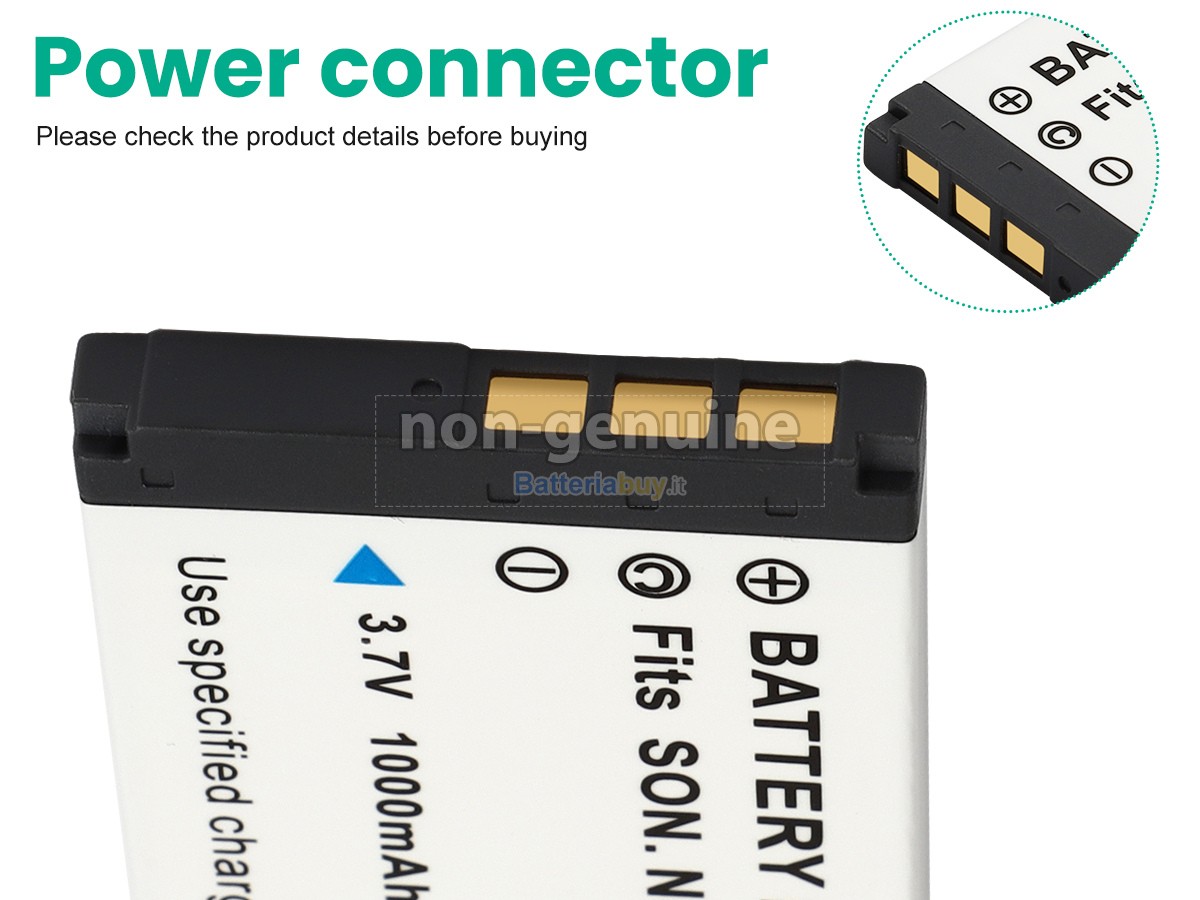 Batteria per Sony DSC-L1