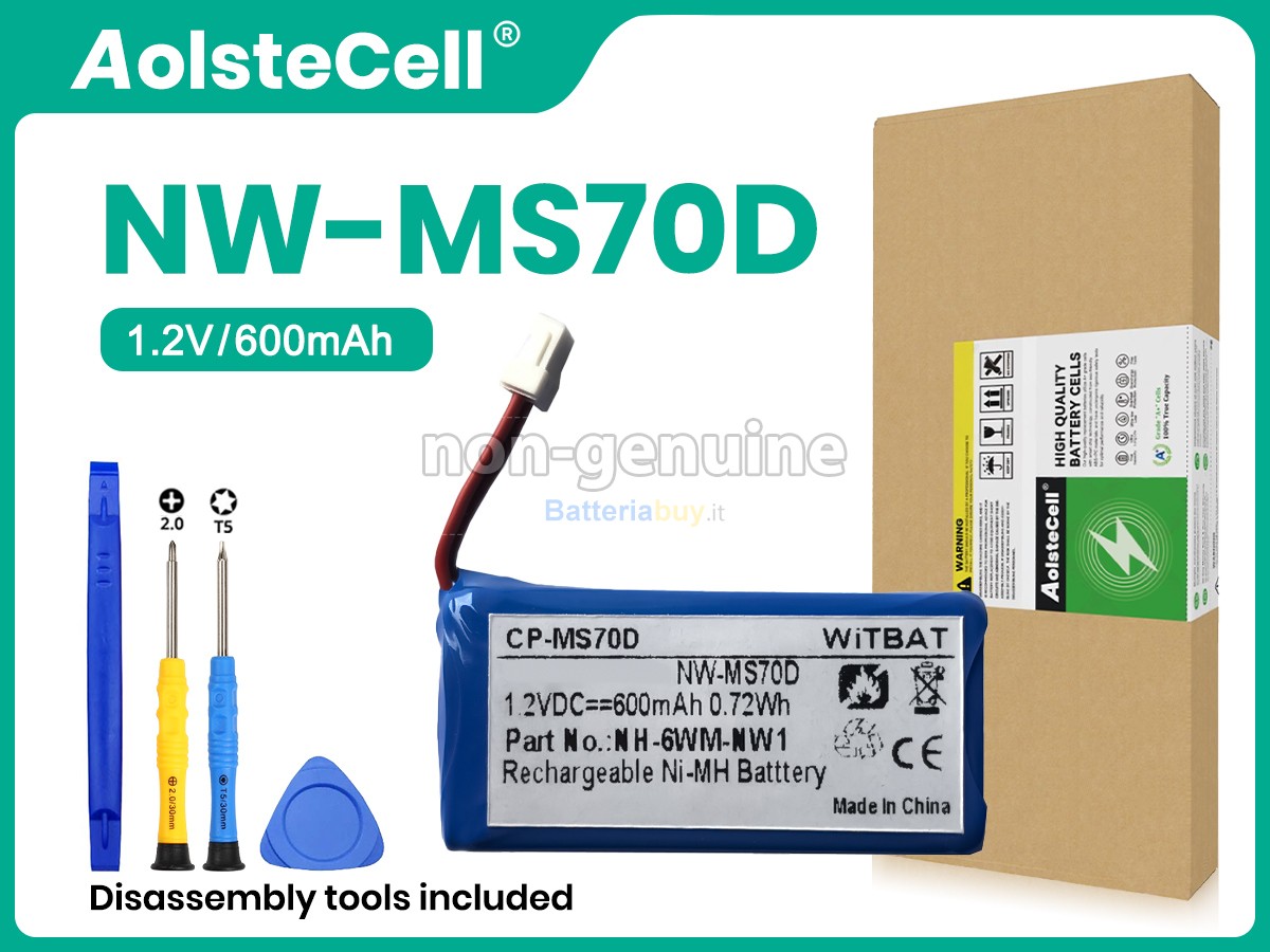 Batteria per Sony CP-MS70D