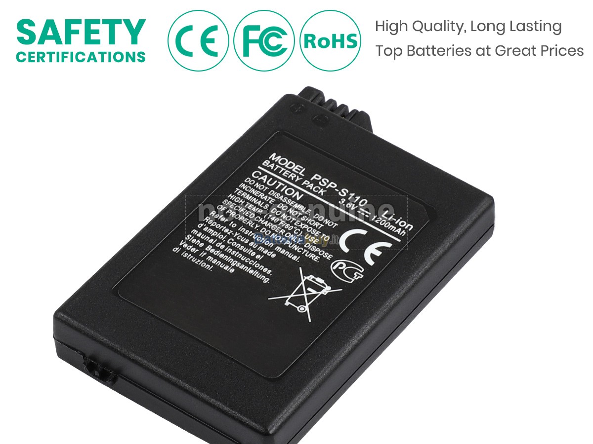 Batteria per Sony PSP-2000