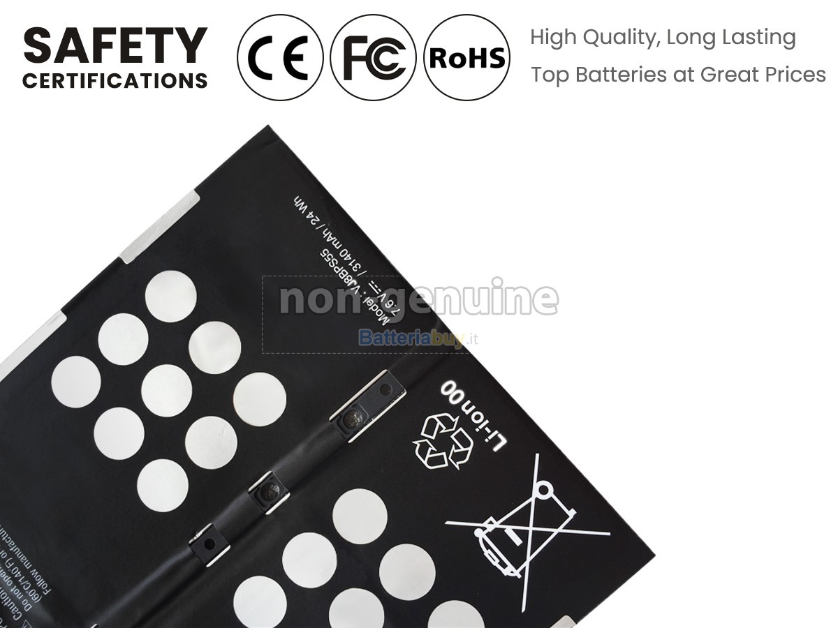 Batteria per Sony VJ8BPS55